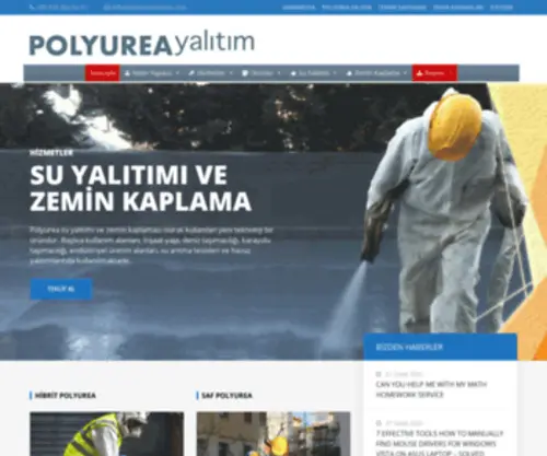 Polyureayalitim.com(Yalıtım) Screenshot