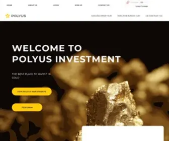 Polyusgoldinvestment.com(polyusgoldinvestment) Screenshot