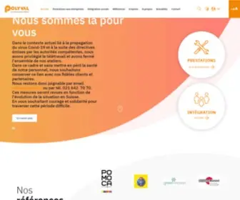 Polyval.ch(Services de Sous) Screenshot