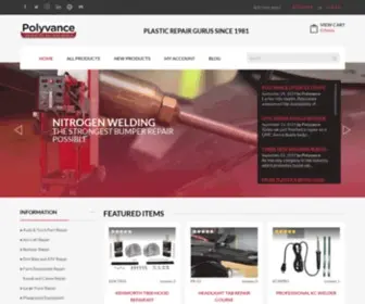 Polyvance.com(Urethane Supply Company) Screenshot