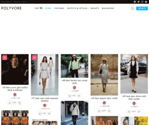 Polyvore.ch(Discover and Shop Trends in Fashion) Screenshot