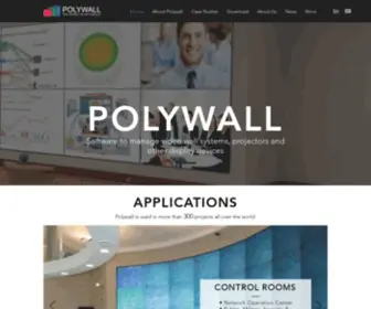 Polywall.net(Video wall software Polywall) Screenshot