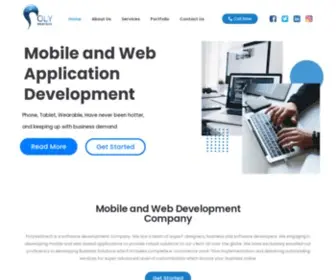 Polywebtech.com(Complete Branding Solution Company) Screenshot