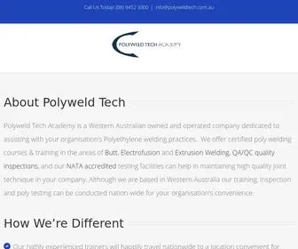 Polyweldtech.com.au(Polyweld Tech Academy) Screenshot