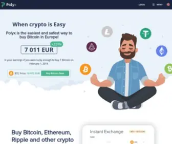 Polyx.net(POLYX Crypto Exchange) Screenshot