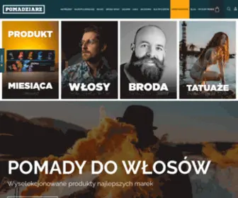 Pomadziarz.pl(Kosmetyki dla meżczyzn) Screenshot