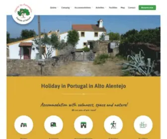 Pomarinho.com(Holiday in Portugal in Alto Alentejo) Screenshot