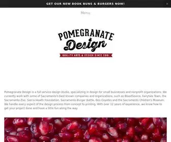 Pomedesign.net(POMEGRANATE DESIGN) Screenshot