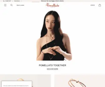 Pomellato.com(Pomellato Online Boutique International EN) Screenshot