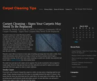 Pommecannelle-Lille.com(Carpet Cleaning Tips) Screenshot