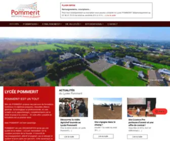 Pommerit.fr(Lycée) Screenshot