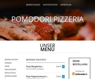 Pomodori-Pizzeria-Oberursel.de(Pomodori Pizzeria) Screenshot