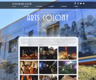 Pomonaartscolony.com(The Pomona Arts Colony) Screenshot