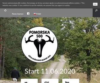 Pomorska500.pl(PomorskaUltra endurance gravel race) Screenshot