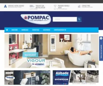 Pompac.fr(POMPAC) Screenshot