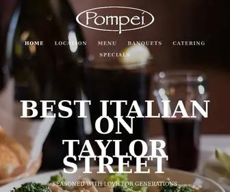 Pompeiusa.com(Best Italian on Taylor Street) Screenshot