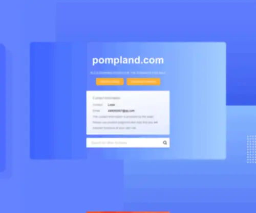 Pompland.com(Pompland) Screenshot