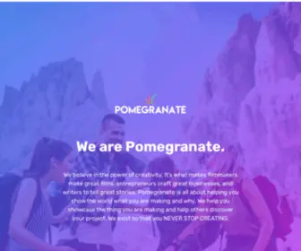 Pomplatform.com(Pomegranate) Screenshot