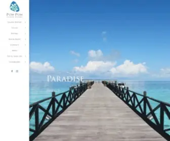Pompomisland.com(Pom Pom Island Resort) Screenshot