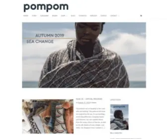 Pompommag.com(Pom Pom Publishing) Screenshot