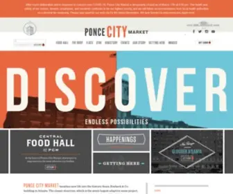 Poncecitymarket.com(Ponce City Market) Screenshot