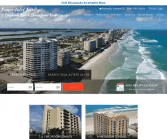 Poncerealty.com(Ponce Inlet Realty) Screenshot