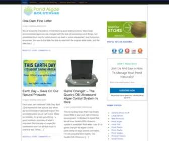 Pondalgaesolutions.org(Pond Algae Solutions BlogPond Algae Solutions Blog) Screenshot