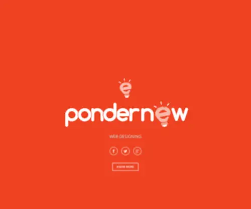 Pondernew.com(Pondernew) Screenshot