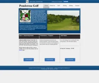 Ponderosagolfcourse.com(Index) Screenshot