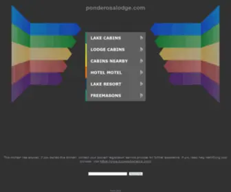 Ponderosalodge.com(Ponderosalodge) Screenshot