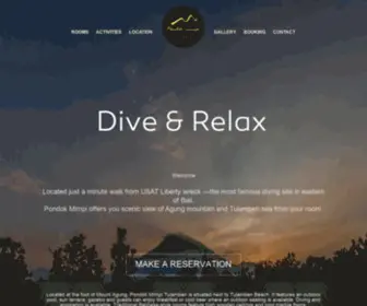 Pondokmimpitulamben.com(Pondok Mimpi Tulamben) Screenshot