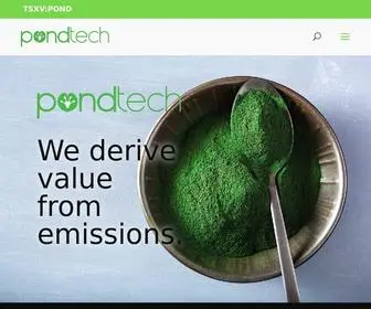 Pondtech.com(A scalable tech platform) Screenshot