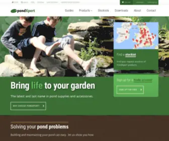 PondXpert.co.uk(Buy pond liners) Screenshot