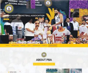 Pondybasketball.in(Pondicherry Basketball Association) Screenshot