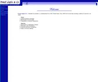 Poneetgupta.com(Poneet Gupta & Co) Screenshot