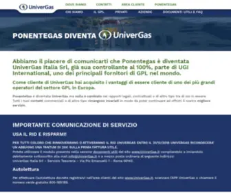 Ponentegas.it(Ponentegas s.r.l) Screenshot