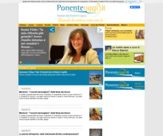 Ponenteoggi.it(Ponenteoggi) Screenshot