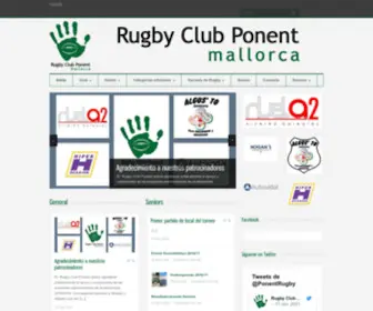 Ponentrugby.com(Ponentrugby) Screenshot