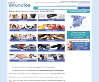 Poneranuncios.com(Segunda Mano) Screenshot