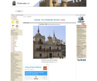 Ponferrada.com(Ponferrada Ponferrada comercial) Screenshot