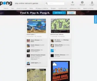 Pong.com(Tetris) Screenshot