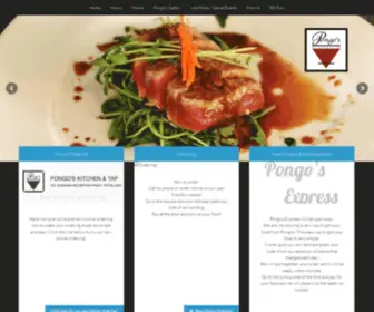 Pongospetaluma.com(Pongo’s Kitchen & Tap) Screenshot