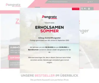 Pongratztrailers.com(Pongratz Trailers GmbH) Screenshot