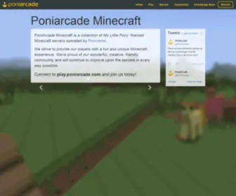 Poniarcade.com(Poniarcade) Screenshot