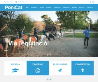 Ponicat.com(Inici) Screenshot