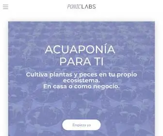 Poniclabs.com(Ponic Labs) Screenshot