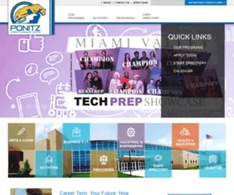 Ponitzctc.org(Ponitz Career Technology Center) Screenshot