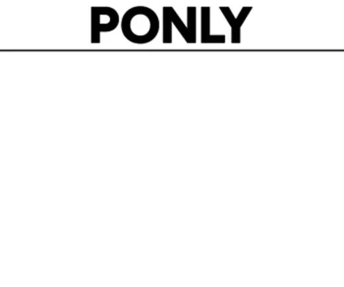 Ponly.com(Ponly) Screenshot