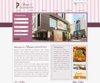 Ponnisgrandinn.com(Hotels Near SRMC Chennai) Screenshot