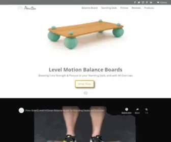 Ponoola.com(The Level Motion Balance Board) Screenshot